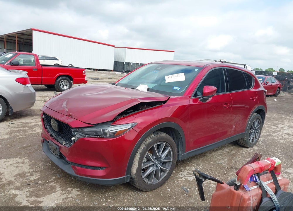 2018 MAZDA CX-5 GRAND TOURING VIN: JM3KFADM7J1357401