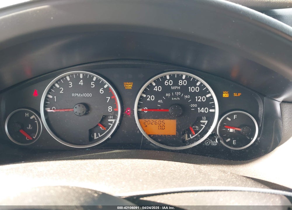 2008 NISSAN PATHFINDER SE VIN: 5N1AR18UX8C640889