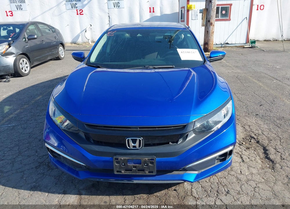 2019 HONDA CIVIC LX VIN: 19XFC2F68KE210252