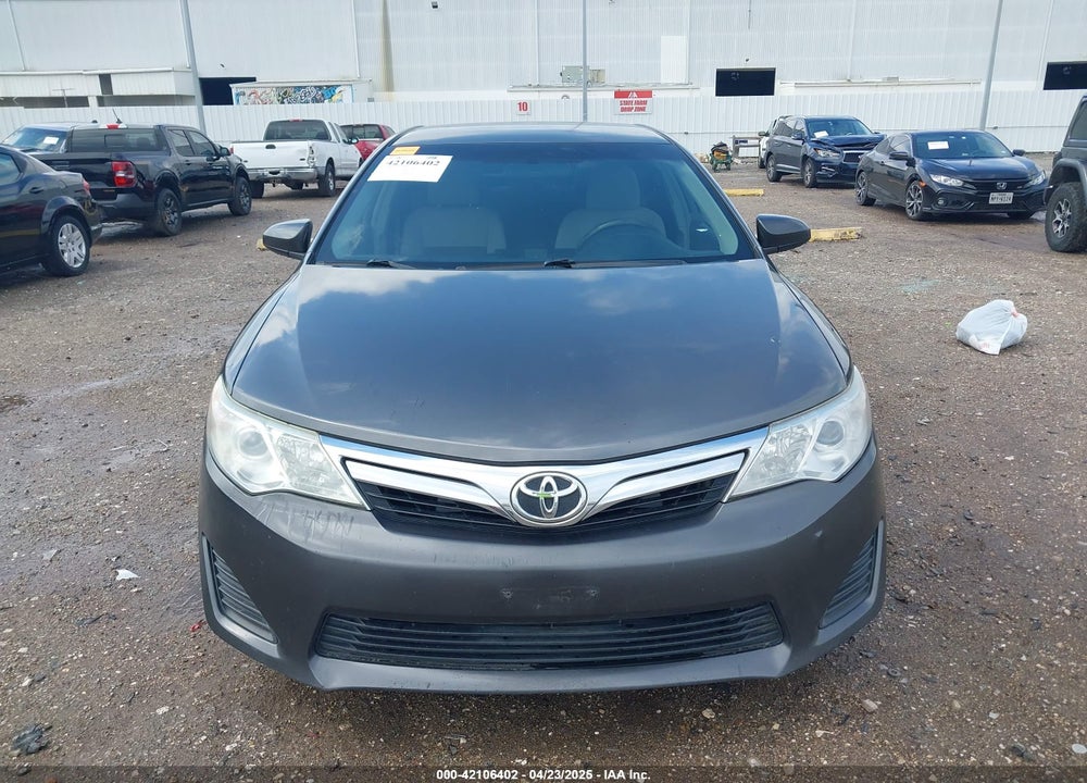 2012 TOYOTA CAMRY VIN: 4T1BF1FK2CU046542