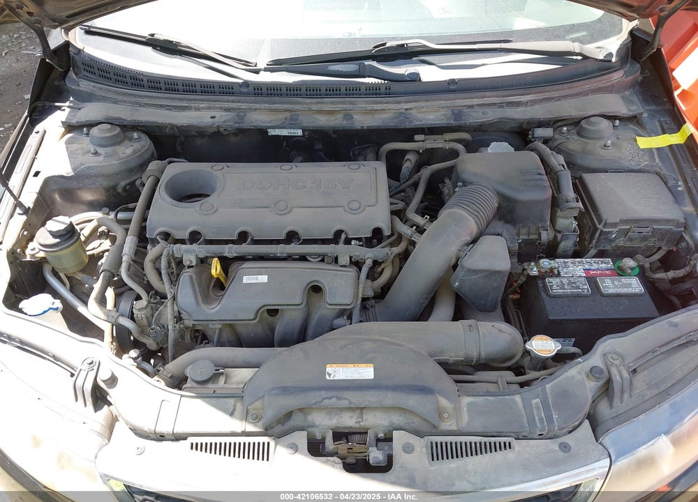 2012 KIA FORTE VIN: KNAFU4A22C5521991