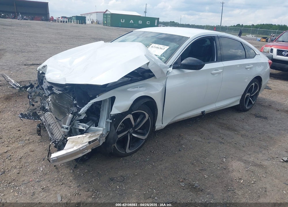 2022 HONDA ACCORD SPORT VIN: 1HGCV1F36NA101665