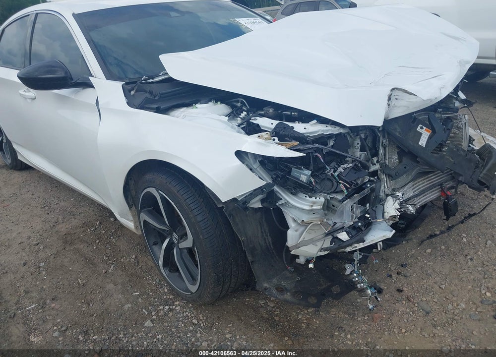 2022 HONDA ACCORD SPORT VIN: 1HGCV1F36NA101665