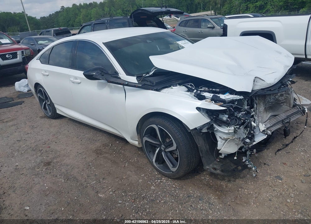 2022 HONDA ACCORD SPORT VIN: 1HGCV1F36NA101665