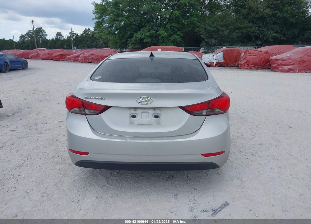 2016 HYUNDAI ELANTRA VIN: 5NPDH4AE5GH750664