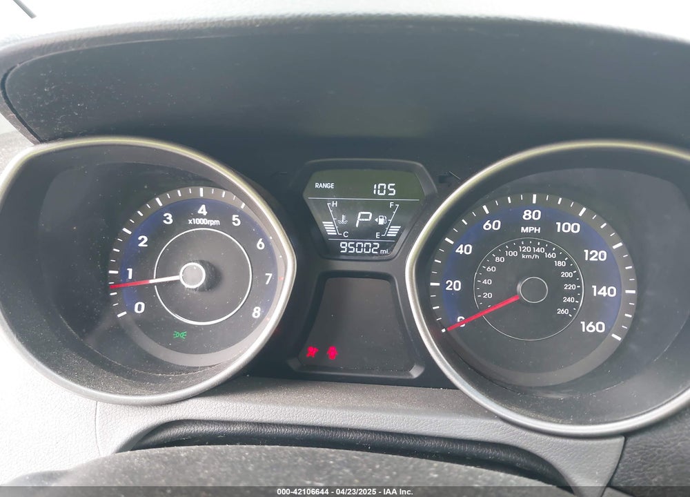 2016 HYUNDAI ELANTRA VIN: 5NPDH4AE5GH750664