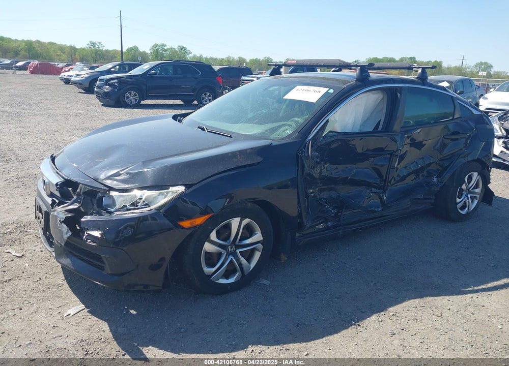 2016 HONDA CIVIC LX VIN: 19XFC2F53GE037433