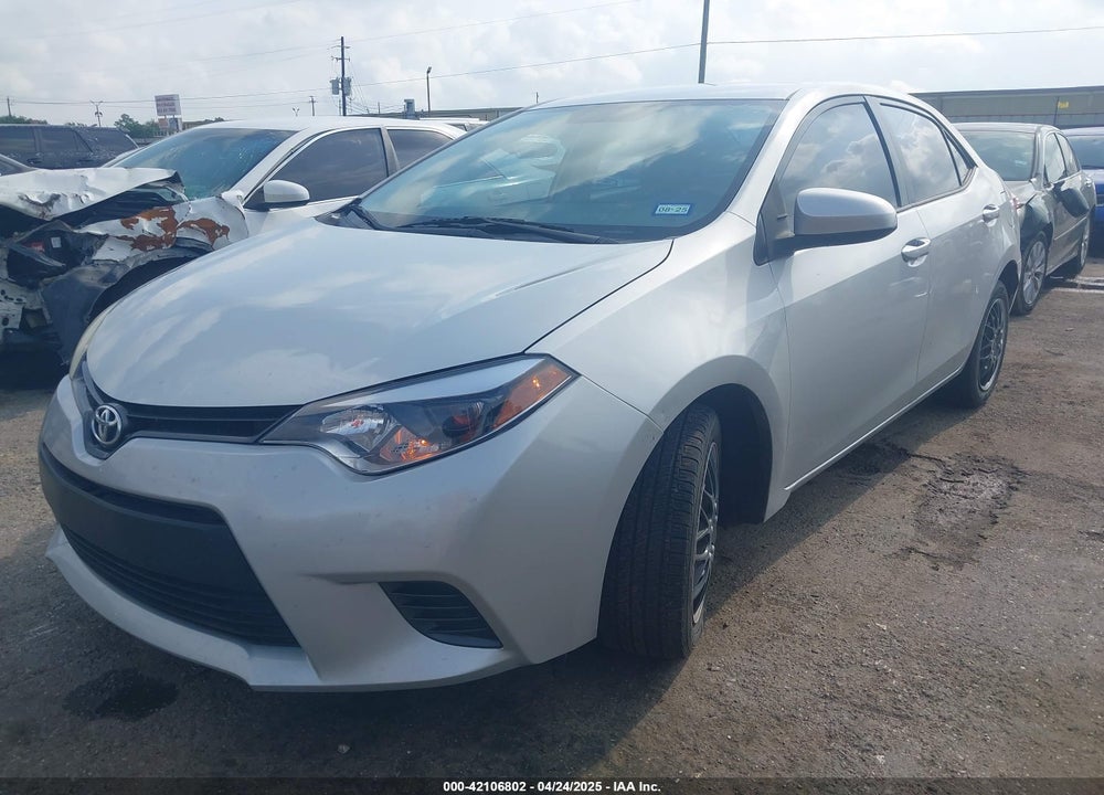 2016 TOYOTA COROLLA VIN: 5YFBURHE8GP529651