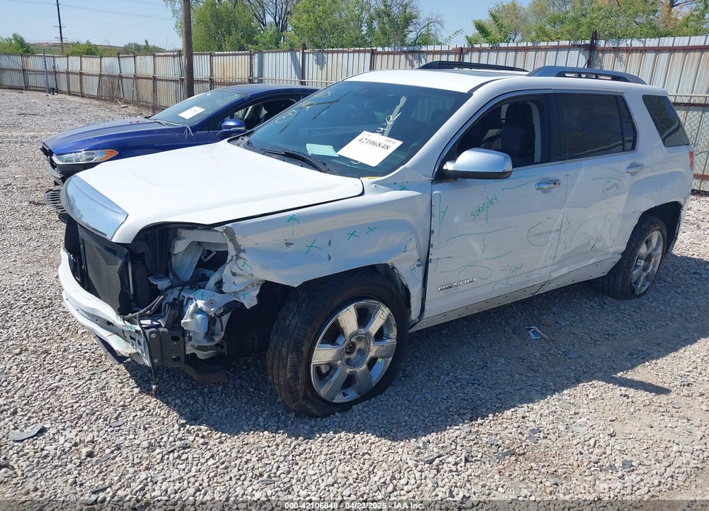 2014 GMC TERRAIN DENALI VIN: 2GKFLUE37E6342561
