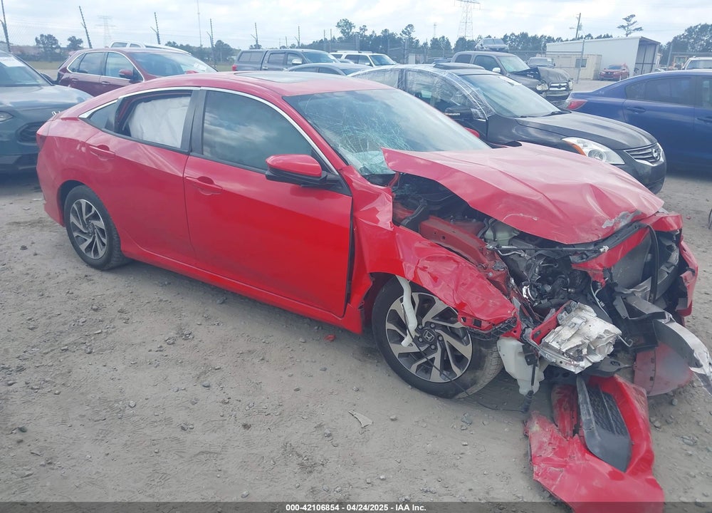 2018 HONDA CIVIC EX VIN: 2HGFC2F78JH604394