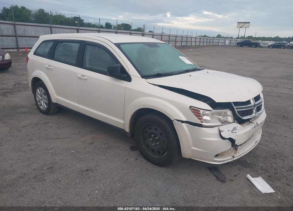 2014 DODGE JOURNEY AMERICAN VALUE PKG VIN: 3C4PDCAB7ET182603