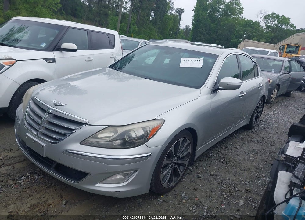 2013 HYUNDAI GENESIS VIN: KMHGC4DH1DU242237