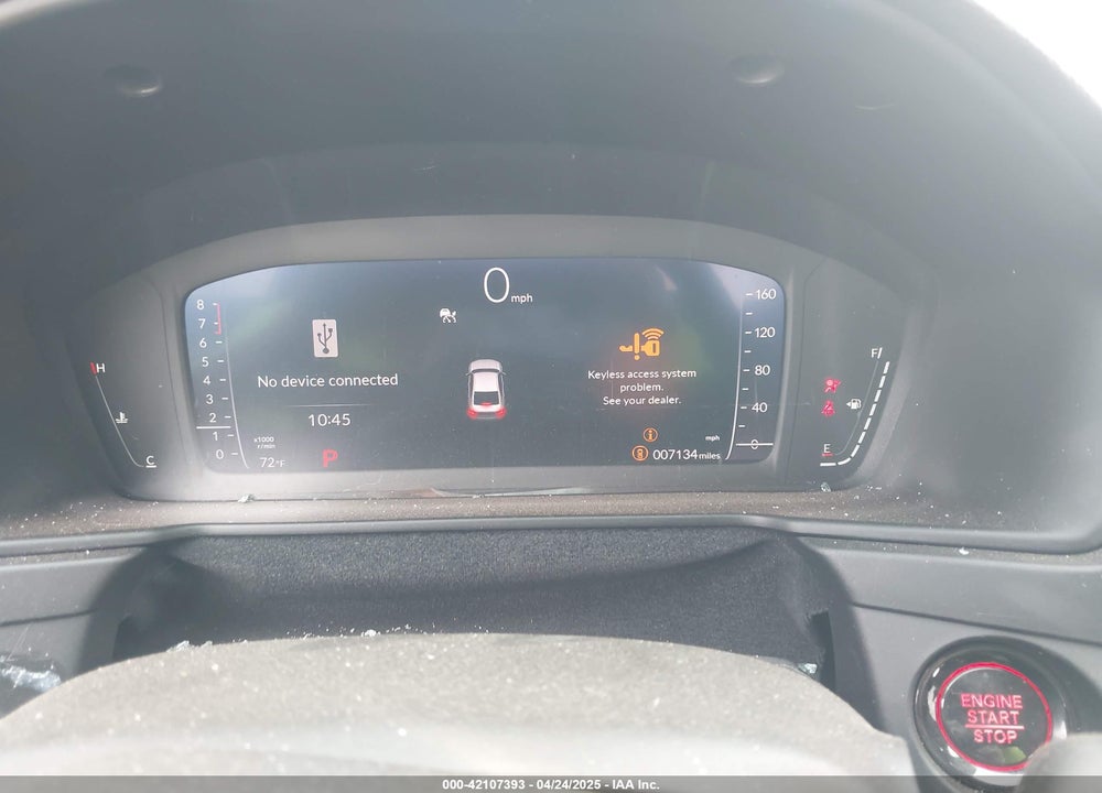 2025 HONDA ACCORD SE VIN: 1HGCY1F46SA006695