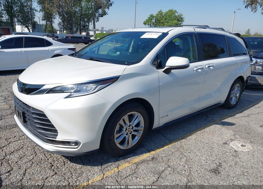 2021 TOYOTA SIENNA LIMITED VIN: 5TDZSKFC1MS025314