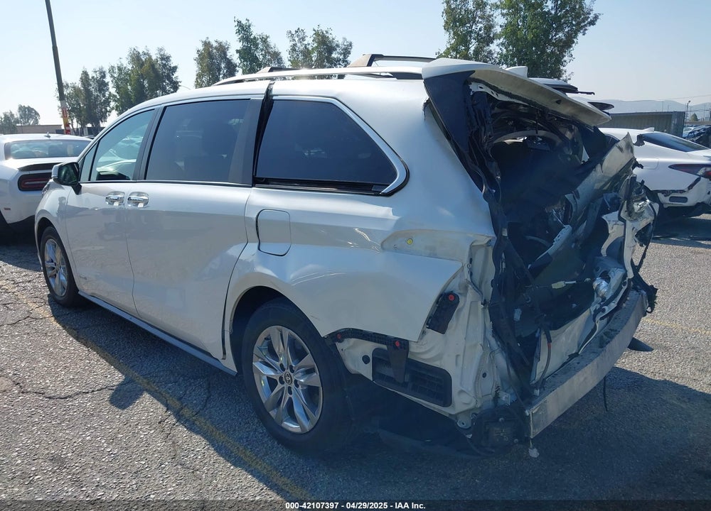 2021 TOYOTA SIENNA LIMITED VIN: 5TDZSKFC1MS025314