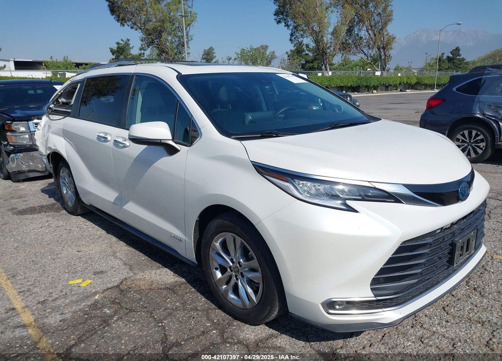 2021 TOYOTA SIENNA LIMITED VIN: 5TDZSKFC1MS025314