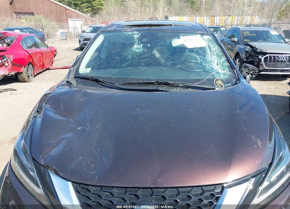 2022 NISSAN MURANO SL INTELLIGENT AWD VIN: 5N1AZ2CS8NC108807