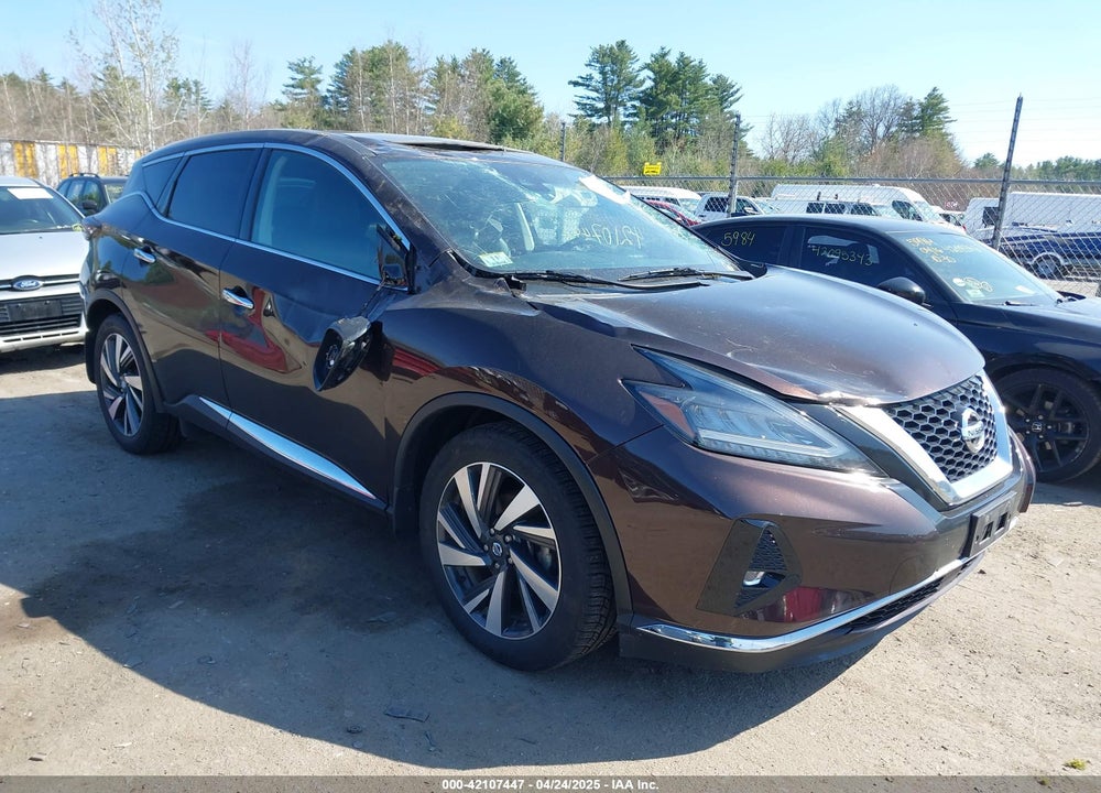 2022 NISSAN MURANO SL INTELLIGENT AWD VIN: 5N1AZ2CS8NC108807