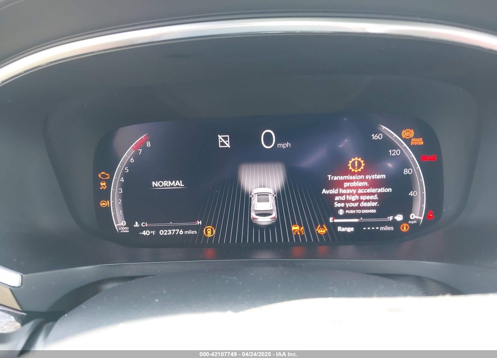 2024 ACURA MDX A-SPEC VIN: 5J8YE1H03RL020657