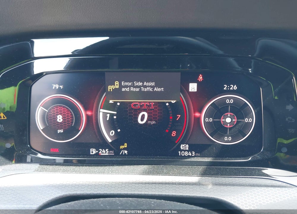 2023 VOLKSWAGEN GOLF GTI 2.0T AUTOBAHN VIN: WVW6A7CD5PW120642
