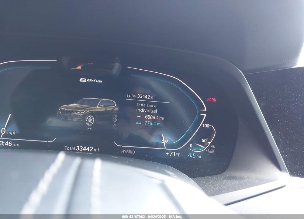2022 BMW X5 PHEV XDRIVE45E VIN: 5UXTA6C08N9J38265