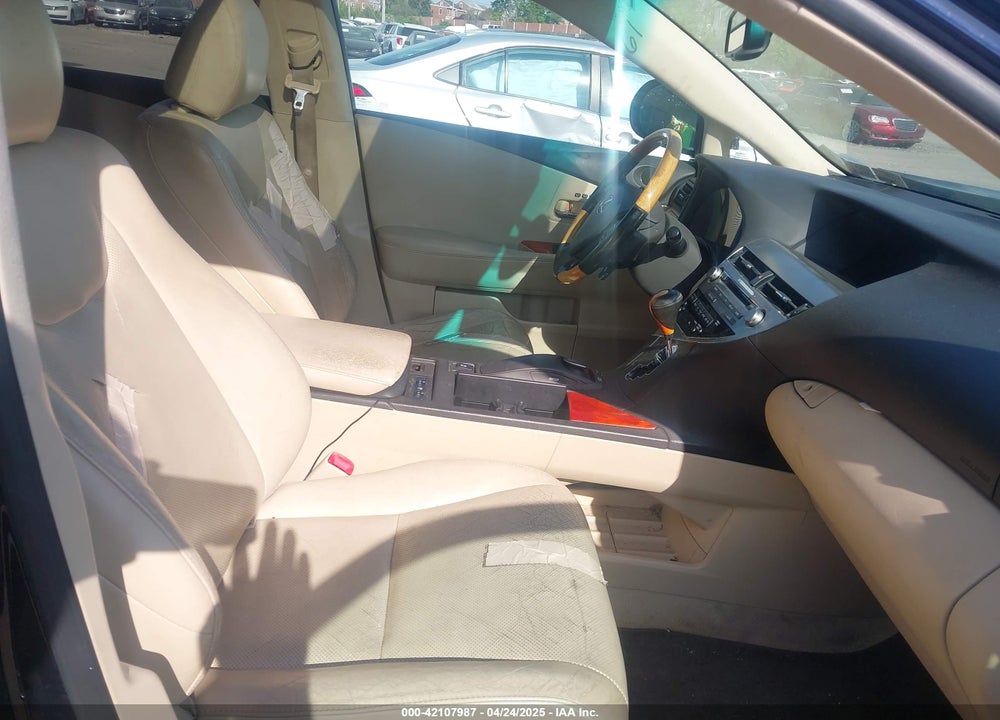 2010 LEXUS RX VIN: 2T2BK1BA8AC071061