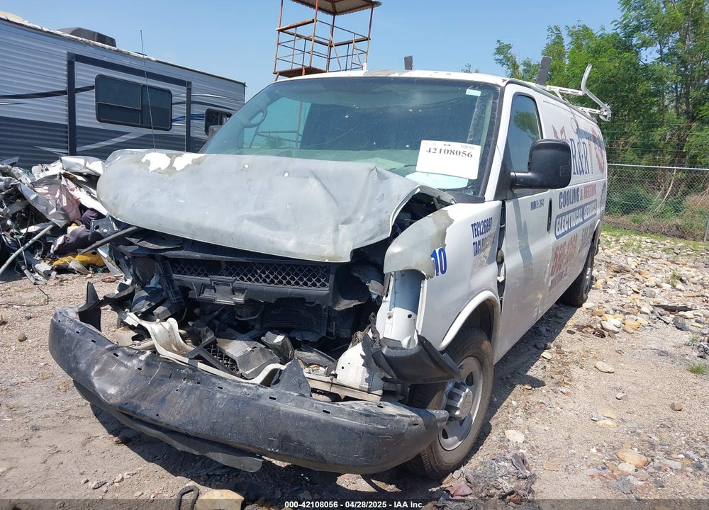 2011 CHEVROLET EXPRESS 2500 WORK VAN VIN: 1GCWGGCA2B1129681