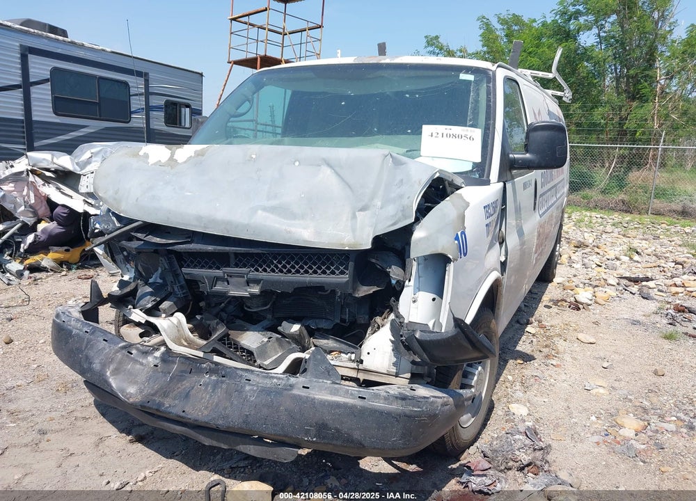 2011 CHEVROLET EXPRESS 2500 WORK VAN VIN: 1GCWGGCA2B1129681