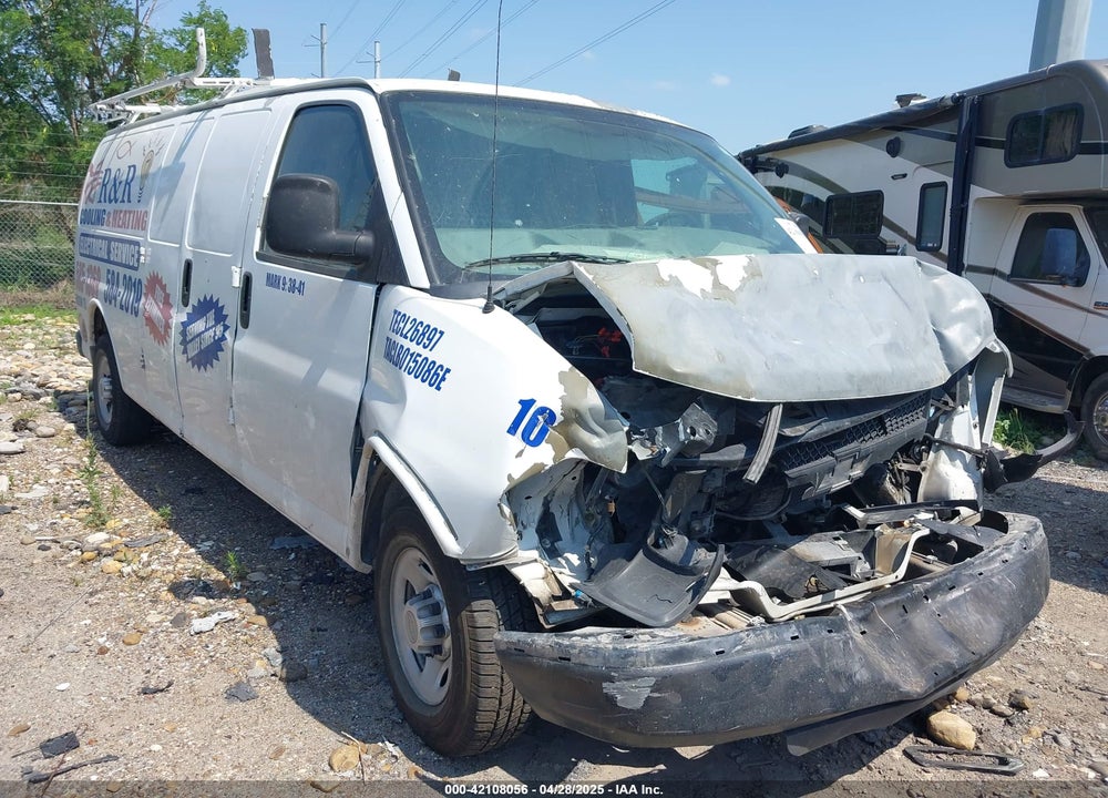2011 CHEVROLET EXPRESS 2500 WORK VAN VIN: 1GCWGGCA2B1129681