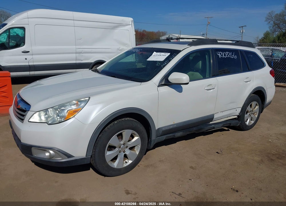 2010 SUBARU OUTBACK 2.5I PREMIUM VIN: 4S4BRCGCXA1349352