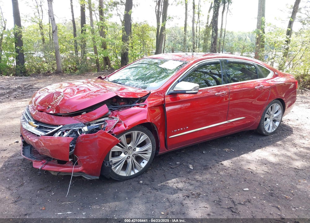 2014 CHEVROLET IMPALA 2LZ VIN: 2G1155S38E9100220