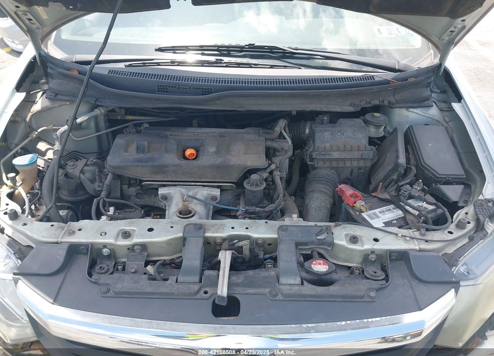 2012 HONDA CIVIC VIN: 19XFB2F86CE312901