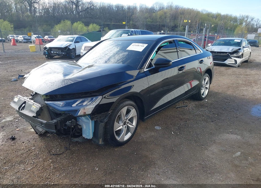 2022 AUDI A3 PREMIUM 40 TFSI FRONT-WHEEL DRIVE S TRONIC VIN: WAUAUDGY7NA029750