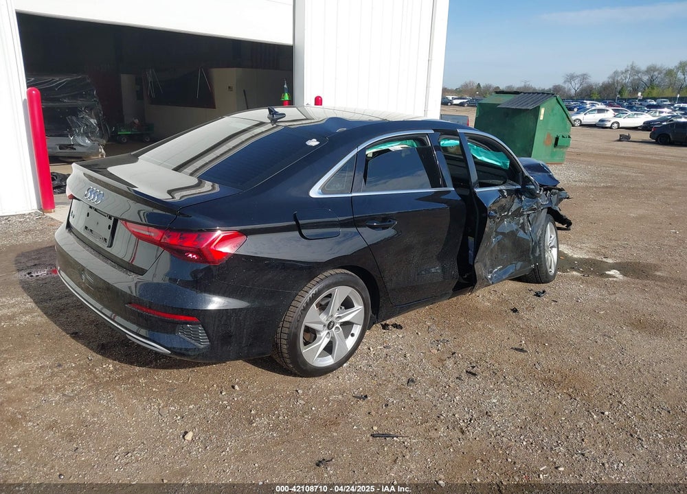 2022 AUDI A3 PREMIUM 40 TFSI FRONT-WHEEL DRIVE S TRONIC VIN: WAUAUDGY7NA029750