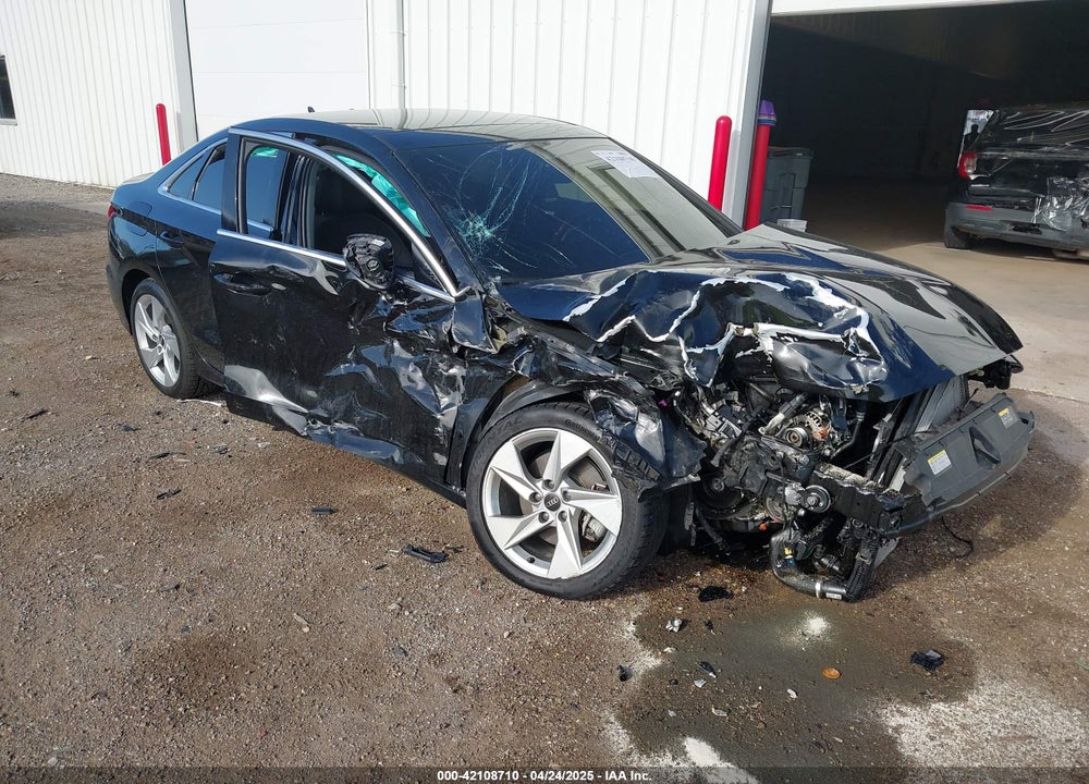 2022 AUDI A3 PREMIUM 40 TFSI FRONT-WHEEL DRIVE S TRONIC VIN: WAUAUDGY7NA029750