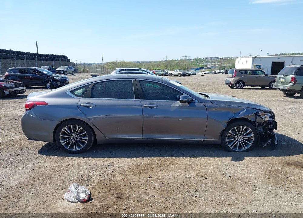 2016 HYUNDAI GENESIS VIN: KMHGN4JE2GU126425