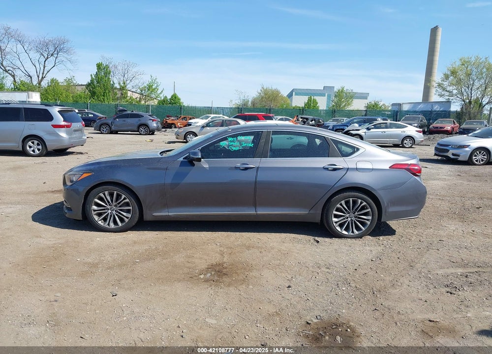 2016 HYUNDAI GENESIS VIN: KMHGN4JE2GU126425