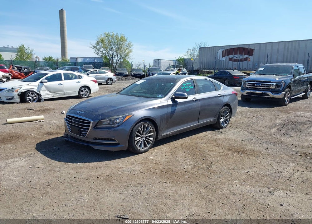 2016 HYUNDAI GENESIS VIN: KMHGN4JE2GU126425