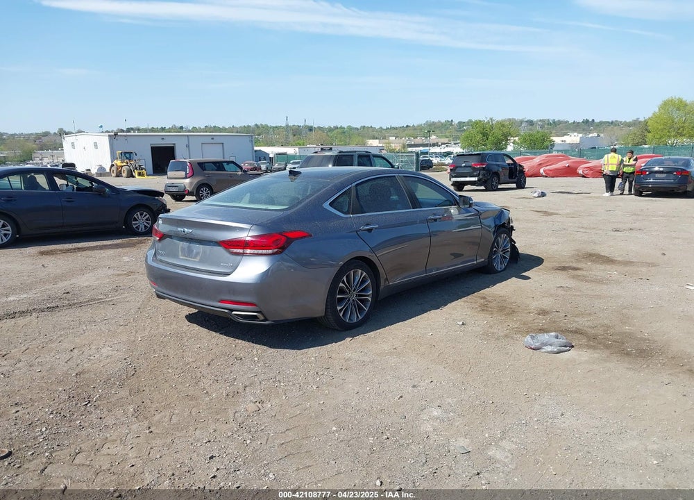 2016 HYUNDAI GENESIS VIN: KMHGN4JE2GU126425
