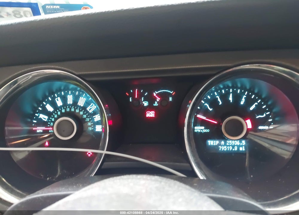 2014 FORD MUSTANG V6 VIN: 1ZVBP8AM1E5326255