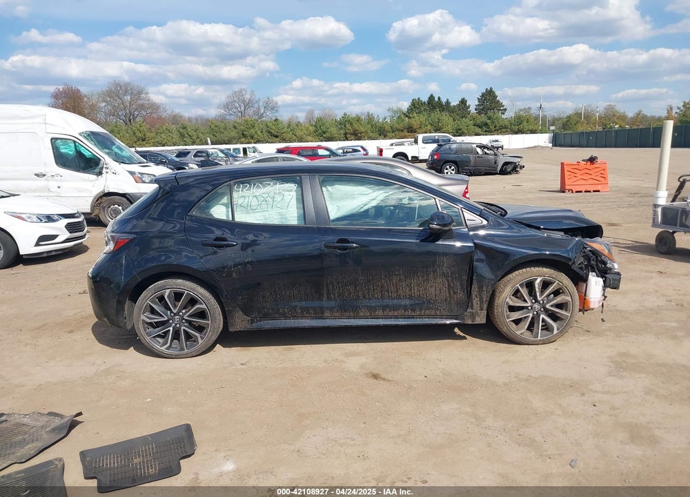 2022 TOYOTA COROLLA VIN: JTNC4MBE1N3158091