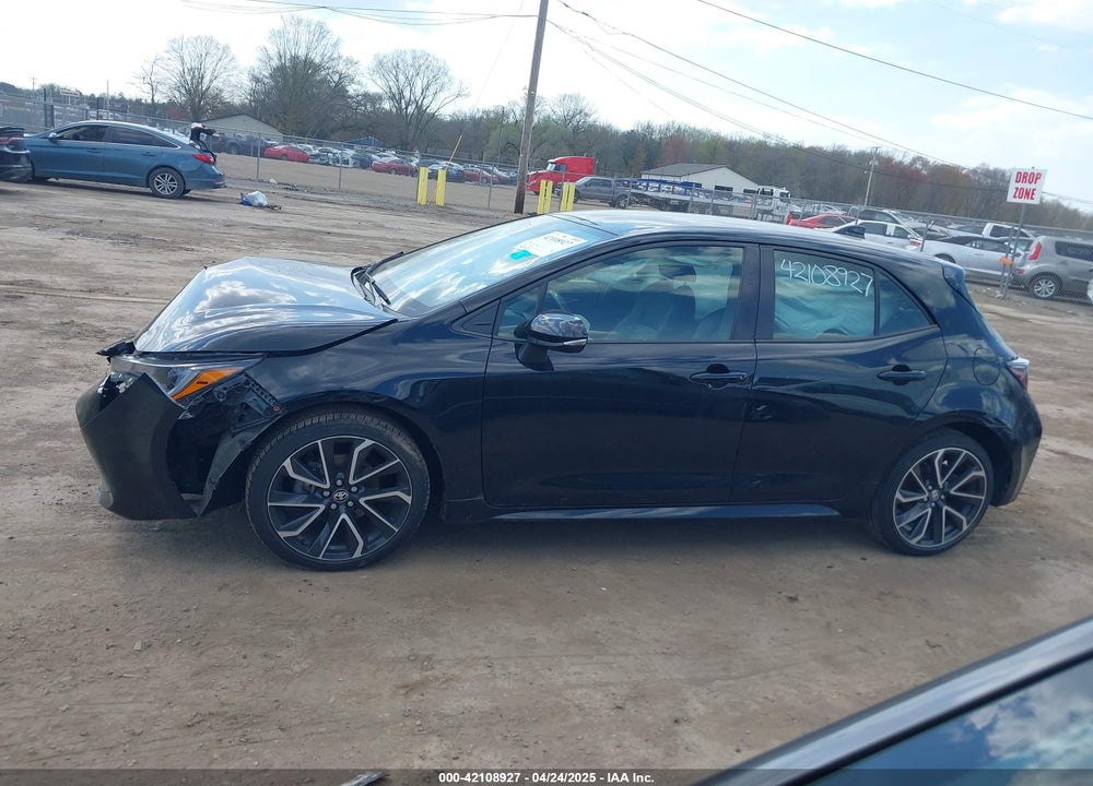 2022 TOYOTA COROLLA VIN: JTNC4MBE1N3158091