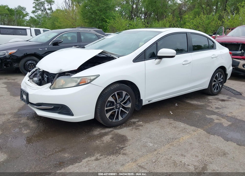 2014 HONDA CIVIC VIN: 19XFB2F84EE085713