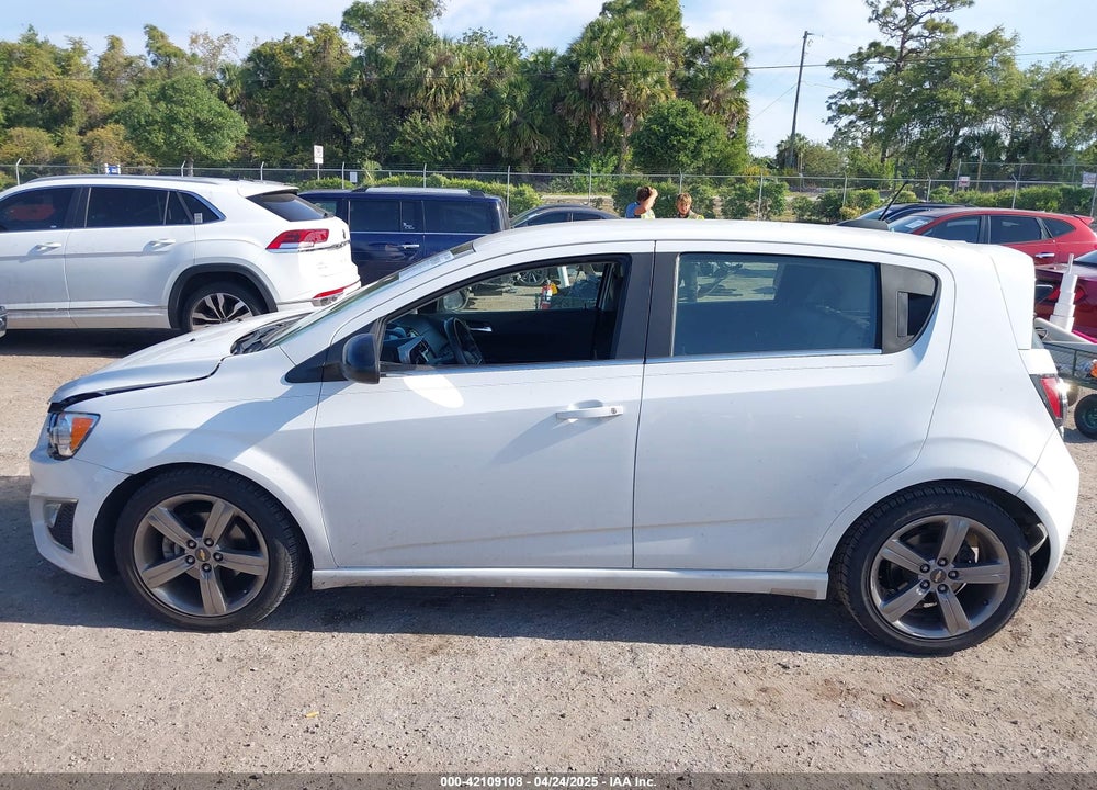 2015 CHEVROLET SONIC RS AUTO VIN: 1G1JG6SB2F4185485