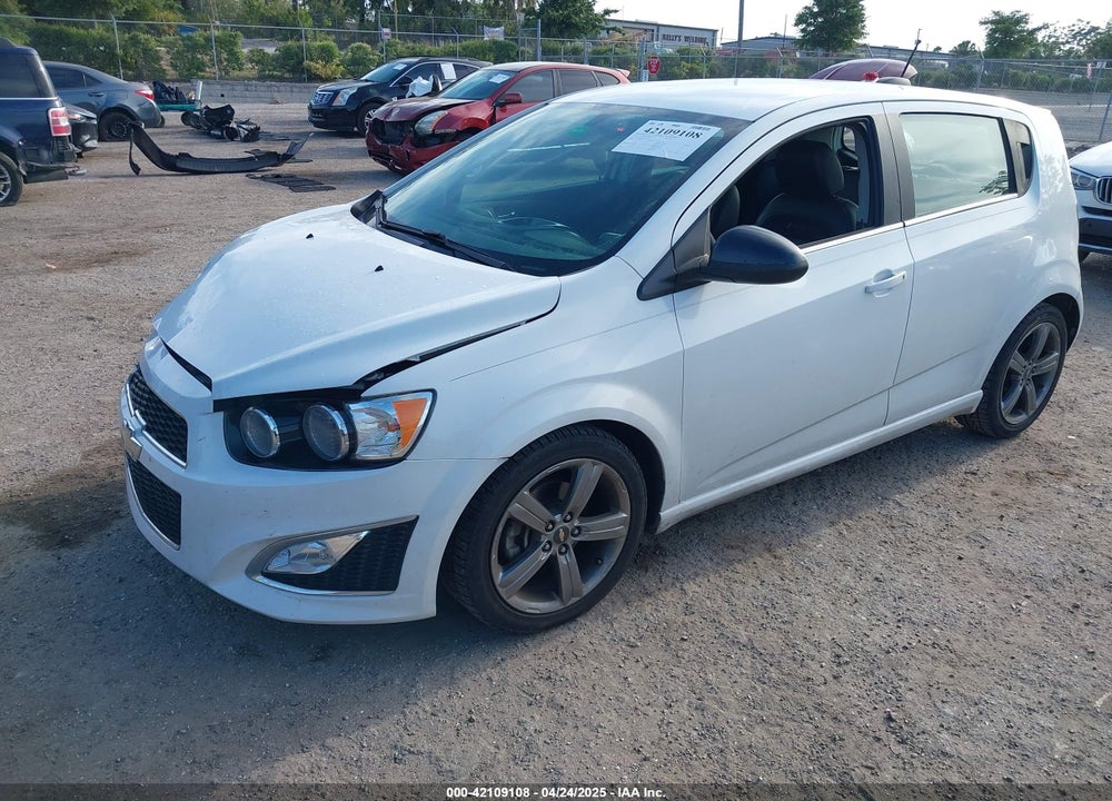 2015 CHEVROLET SONIC RS AUTO VIN: 1G1JG6SB2F4185485