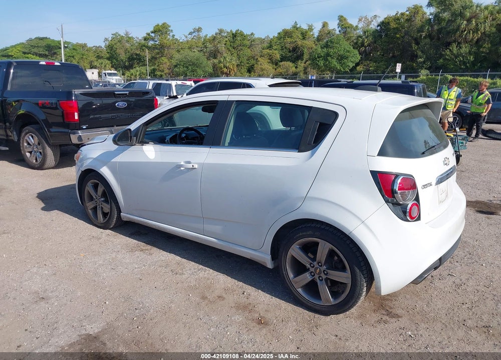2015 CHEVROLET SONIC RS AUTO VIN: 1G1JG6SB2F4185485