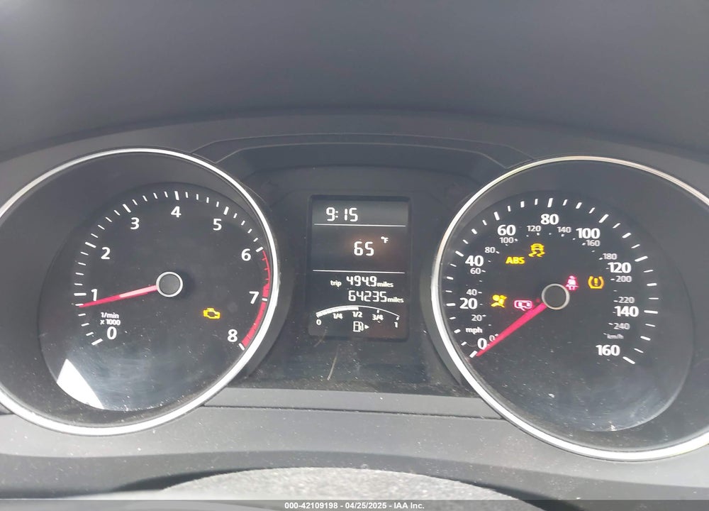 2017 VOLKSWAGEN JETTA VIN: 3VW167AJ1HM327970