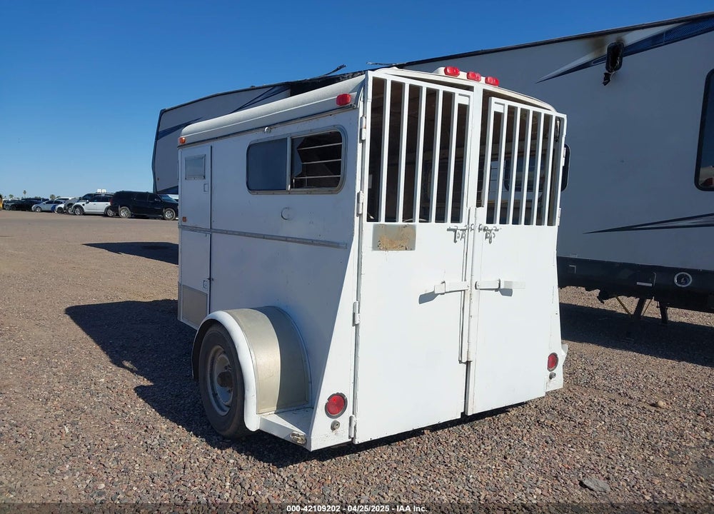 1981 CIRCLE J HORSE TRAILER VIN: WT14146