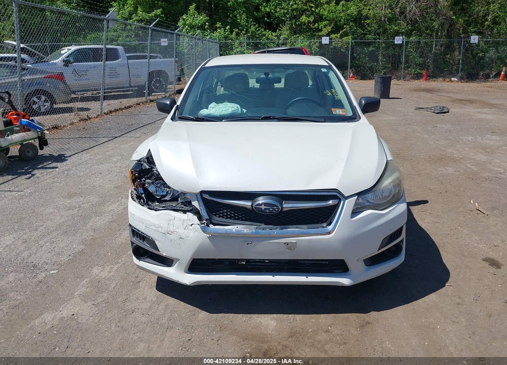 2015 SUBARU IMPREZA VIN: JF1GJAA68FH015205