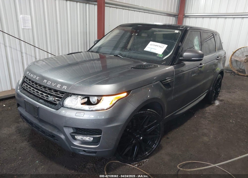 2016 LAND ROVER RANGE ROVER SPORT VIN: SALWG2VF2GA648368